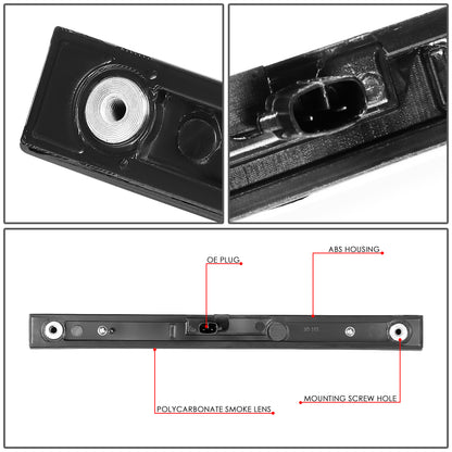 LUZ DE FRENO 13-18 TOYOTA RAV4 / 10-19 LEXUS GX460 - LED - BLACK / SMOKE