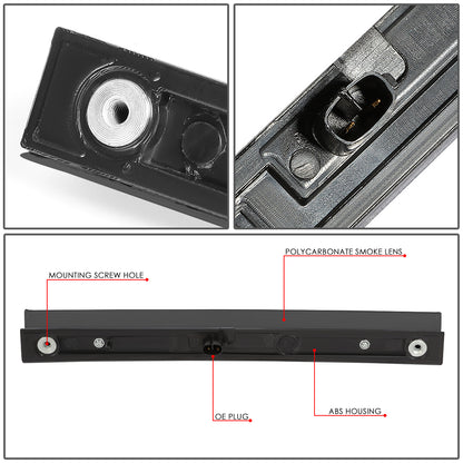 LUZ DE FRENO 98-07 TOYOTA LAND CRUISER - FITS MODELS WITHOUT SPOILER - REQUIRES WIRING TO VEHICHLES EXISTING HARNESS - LED - SMOKE