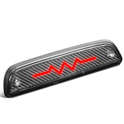 LUZ DE FRENO 95-15 TOYOTA TACOMA ALL MODELS / 16-PRESENT TACOMA ACCESS EXTENDED CAB - 3D - SEQUENTIAL HEARTBEAT LED - BLACK