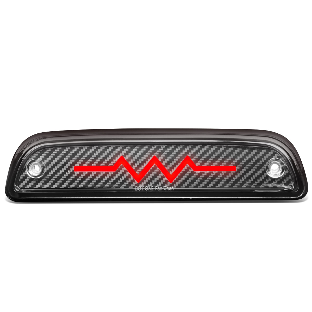 LUZ DE FRENO 95-15 TOYOTA TACOMA ALL MODELS / 16-PRESENT TACOMA ACCESS EXTENDED CAB - 3D - SEQUENTIAL HEARTBEAT LED - BLACK