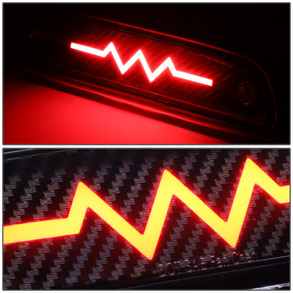 LUZ DE FRENO 95-15 TOYOTA TACOMA ALL MODELS / 16-PRESENT TACOMA ACCESS EXTENDED CAB - 3D - SEQUENTIAL HEARTBEAT LED - BLACK