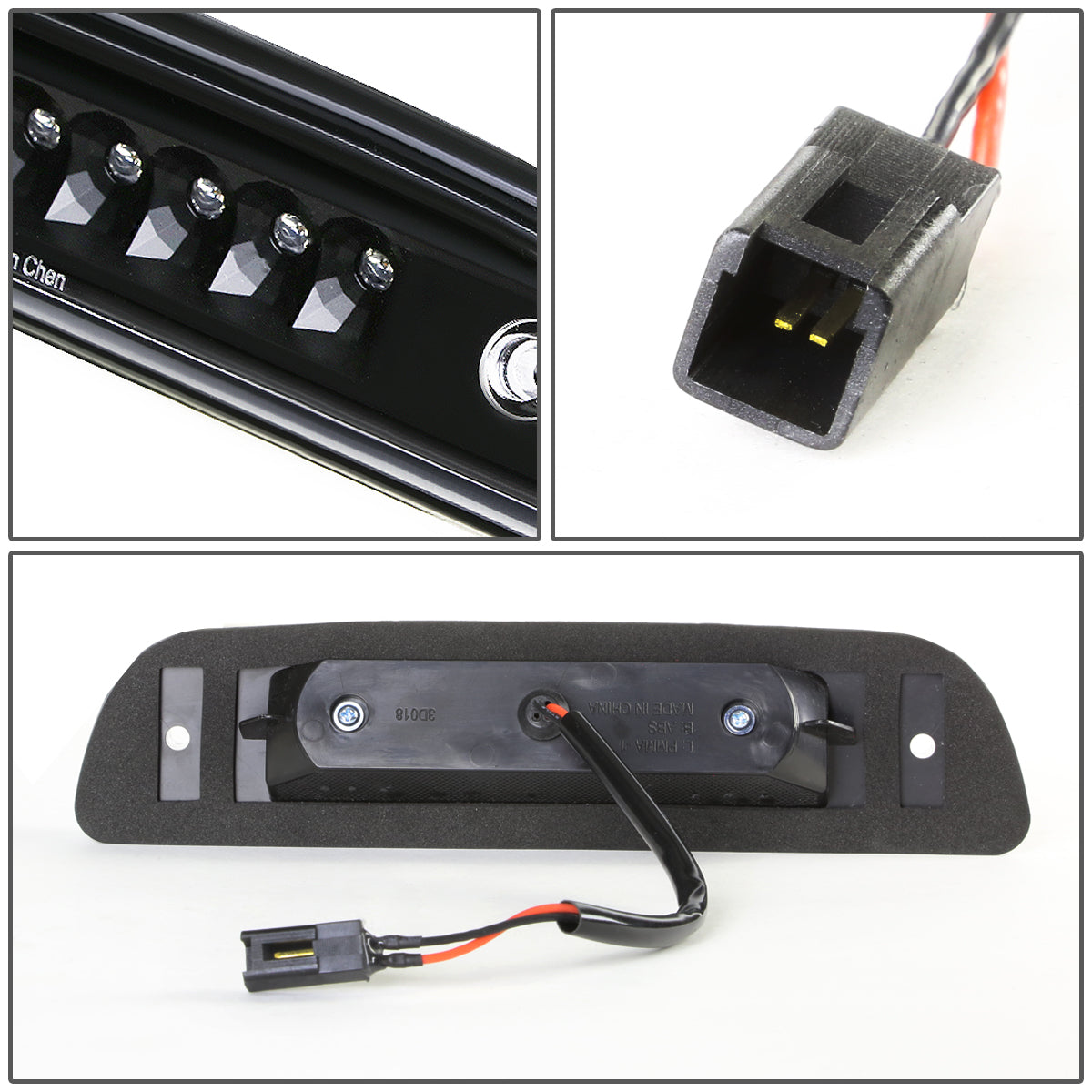 LUZ DE FRENO 95-15 TOYOTA TACOMA ALL MODELS / 16-PRESENT TACOMA ACCESS EXTENDED CAB - LED - BLACK