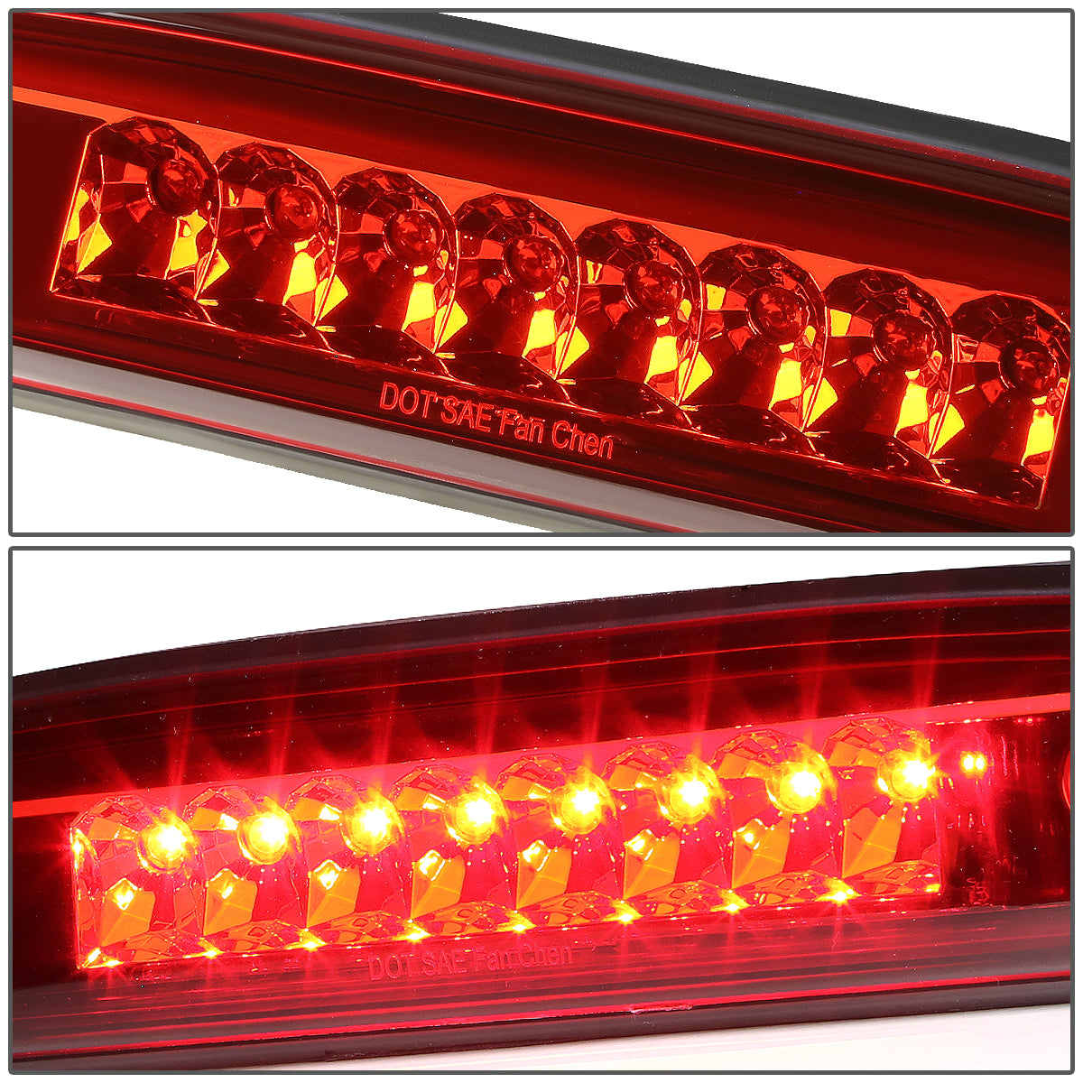 LUZ DE FRENO 95-15 TOYOTA TACOMA ALL MODELS / 16-PRESENT TACOMA ACCESS EXTENDED CAB - LED - RED