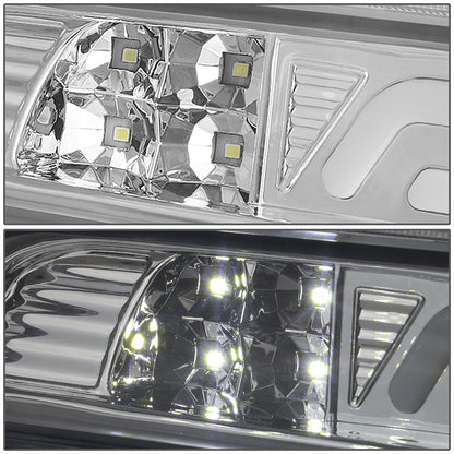LUZ DE FRENO 07-18 TOYOTA TUNDRA - 3D - LED - CHROME