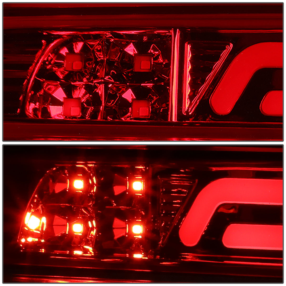LUZ DE FRENO 07-18 TOYOTA TUNDRA - 3D - LED - RED