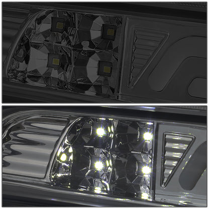 LUZ DE FRENO 07-18 TOYOTA TUNDRA - 3D - LED - SMOKE