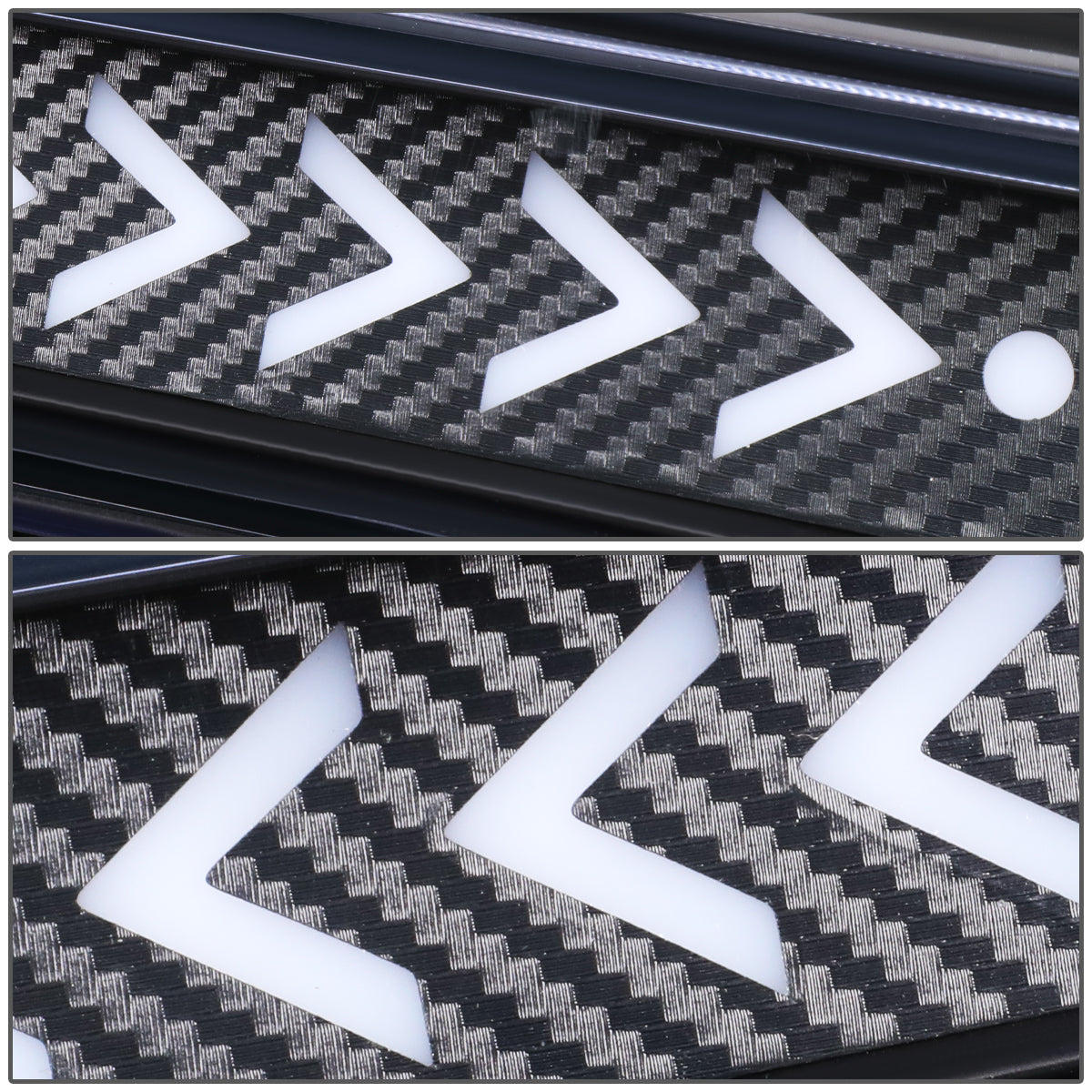 LUZ DE FRENO 07-17 TOYOTA TUNDRA - 3D - SEQUENTIAL ARROW LED - BLACK