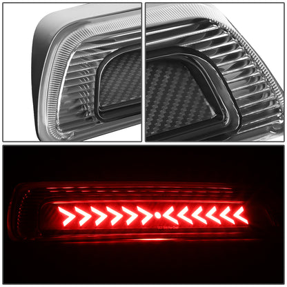 LUZ DE FRENO 07-17 TOYOTA TUNDRA - 3D - SEQUENTIAL ARROW LED - BLACK