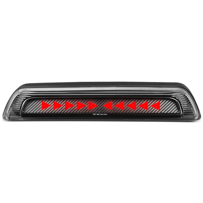 LUZ DE FRENO 07-17 TOYOTA TUNDRA - 3D - SEQUENTIAL TRIANGLE LED - BLACK