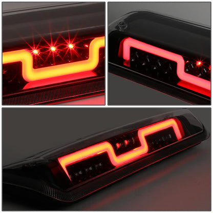 LUZ DE FRENO 3RD BRAKE LIGHT - 07-10 FORD EXPLORER SPORT TRAC / 04-08 F-150, LOBO / 06-08 LINCOLN MARK LT - FITS MODELS WITH CARGO LIGHT ONLY - SEQUENTIAL CHASE LED - CHROME