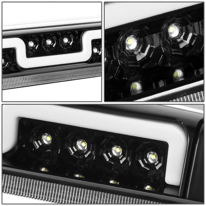 LUZ DE FRENO 3RD BRAKE LIGHT - 07-10 FORD EXPLORER SPORT TRAC / 04-08 F-150, LOBO / 06-08 LINCOLN MARK LT - FITS MODELS WITH CARGO LIGHT ONLY - SEQUENTIAL CHASE LED - CHROME