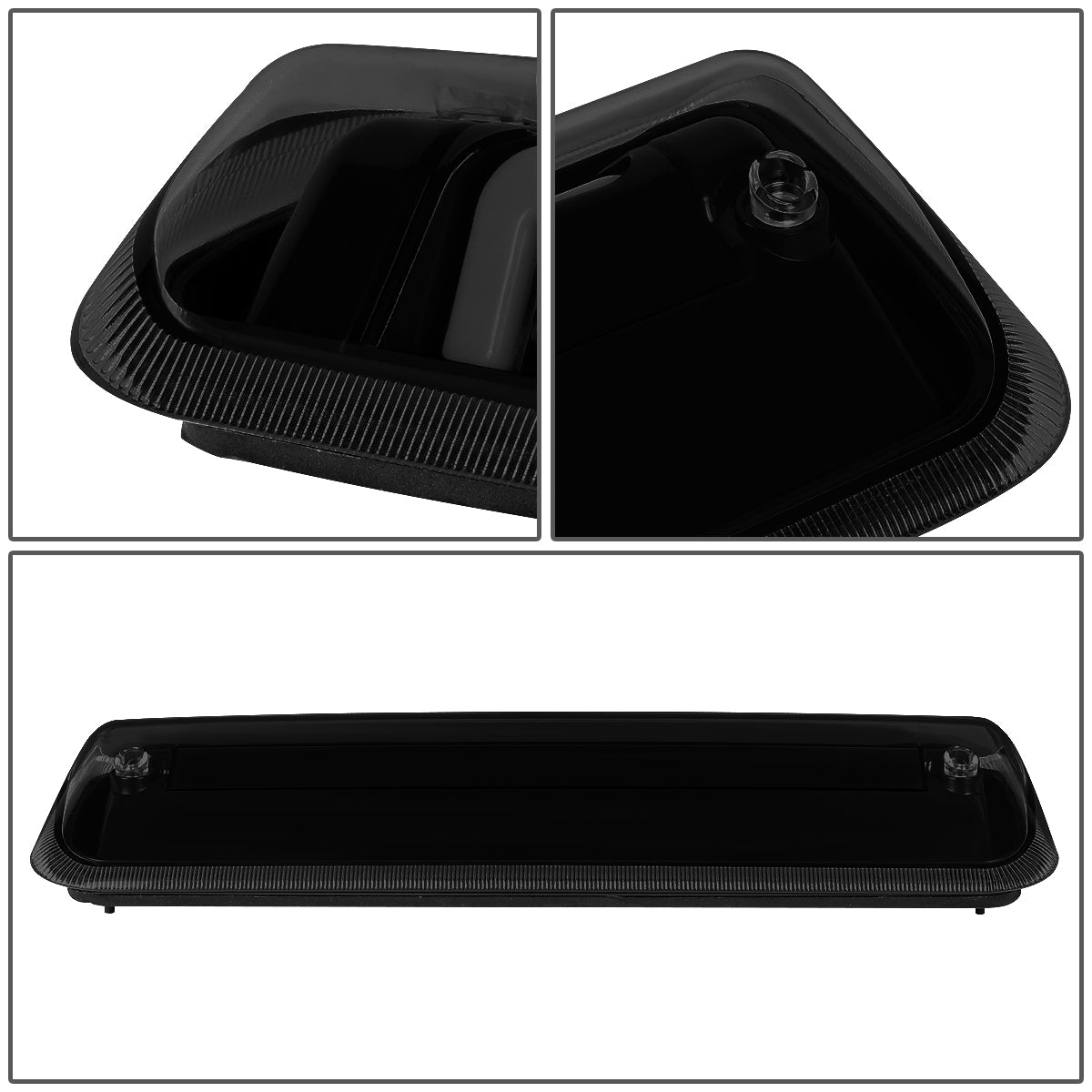 LUZ DE FRENO 3RD BRAKE LIGHT - 07-10 FORD EXPLORER SPORT TRAC / 04-08 F-150, LOBO / 06-08 LINCOLN MARK LT - FITS MODELS WITH CARGO LIGHT ONLY - SEQUENTIAL CHASE LED - SMOKE