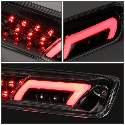 LUZ DE FRENO 3RD BRAKE LIGHT - 99-06 CHEVY SILVERADO 1500, 2500, 3500 , GMC SIERRA 1500, 2500, 3500 / 2007 CHEVY SILVERADO 1500 , 2500, 3500 , GMC SIERRA 1500, 2500, 3500 - SEQUENTIAL CHASE LED - CHROME