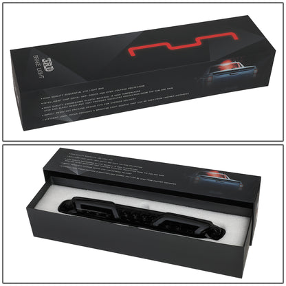 LUZ DE FRENO 3RD BRAKE LIGHT - 99-06 CHEVY SILVERADO 1500, 2500, 3500 , GMC SIERRA 1500, 2500, 3500 / 2007 CHEVY SILVERADO 1500 , 2500, 3500 , GMC SIERRA 1500, 2500, 3500 - SEQUENTIAL CHASE LED - SMOKE