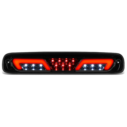 LUZ DE FRENO 3RD BRAKE LIGHT - 99-06 CHEVY SILVERADO 1500, 2500, 3500 , GMC SIERRA 1500, 2500, 3500 / 2007 CHEVY SILVERADO 1500 , 2500, 3500 , GMC SIERRA 1500, 2500, 3500 - SEQUENTIAL CHASE LED - SMOKE