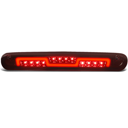 LUZ DE FRENO 3RD BRAKE LIGHT - 07-13 CHEVROLET SILVERADO 1500 & 1500 HD / 07-14 CHEVROLET SILVERADO 2500 3500 & HD MODELS / 07-13 GMC SIERRA 1500 & 1500 HD / 07-14 GMC SIERRA 2500 3500 & HD MODELS - 09-10 HUMMER H3T - LED - DARK RED