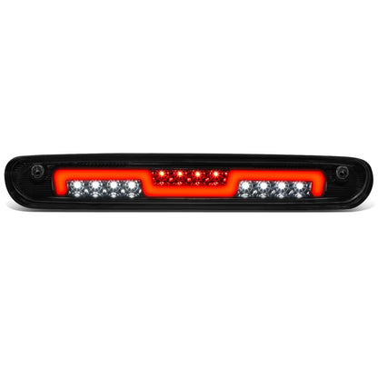 LUZ DE FRENO 3RD BRAKE LIGHT - 07-13 CHEVY SILVERADO 1500, GMC SIERRA 1500 / 07-14 CHEVY SILVERADO 2500, 3500, GMC SIERRA 2500, 3500 / 09-10 HUMMER H3T - SEQUENTIAL CHASE LED - SMOKE