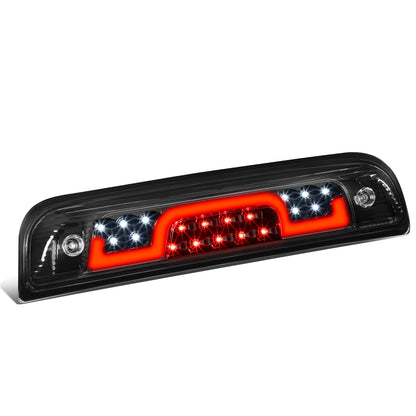 LUZ DE FRENO 3RD BRAKE LIGHT - 14-20 CHEVY SILVERADO 1500, GMC SIERRA 1500 / 15-20 CHEVY SILVERADO 2500, 3500, GMC SIERRA 2500, 3500 / 2019 GMC SIERRA 1500 LIMITED - STANDARD CAB ONLY - SEQUENTIAL CHASE LED - CHROME