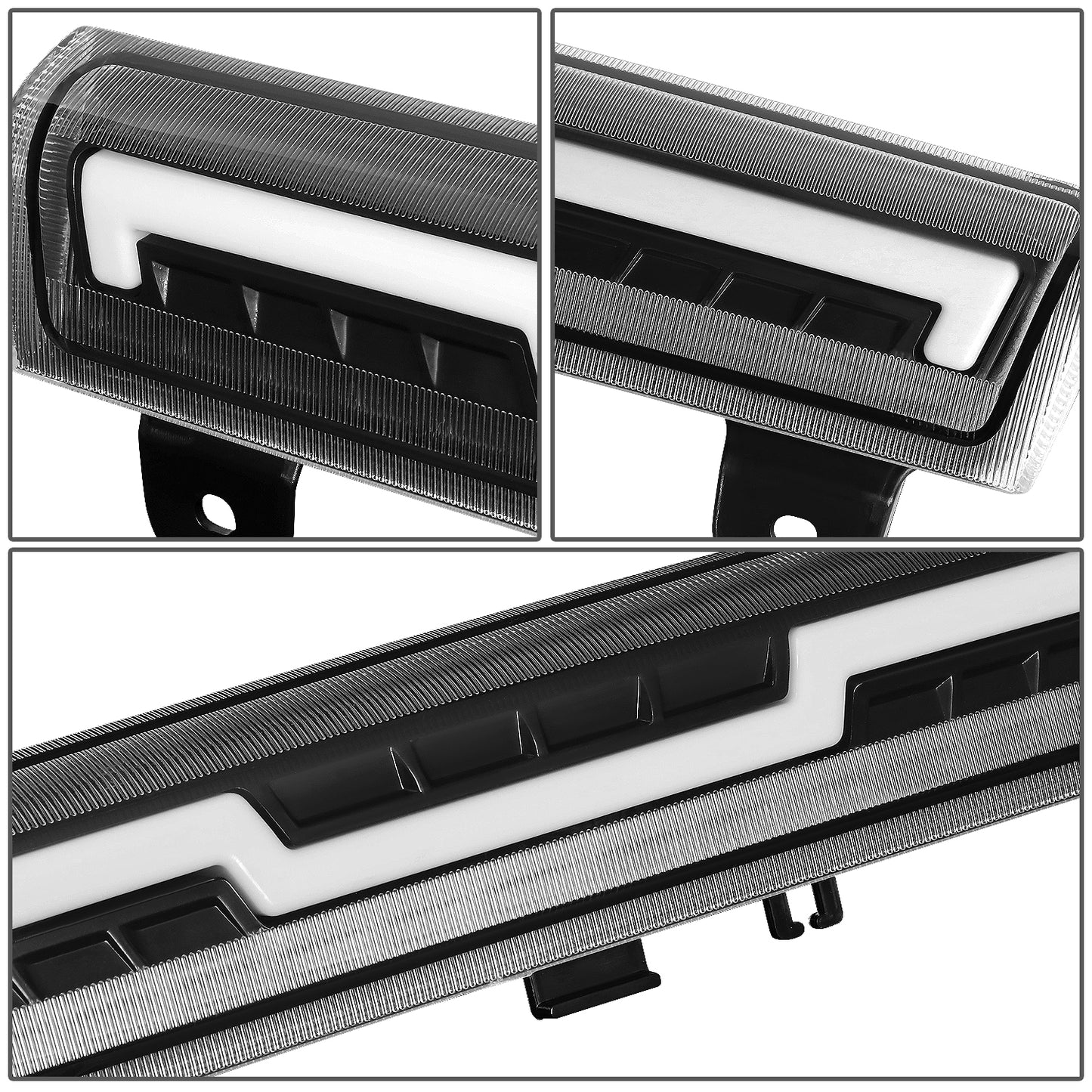 LUZ DE FRENO 3RD BRAKE LIGHT - 05-06 CHEVY SONORA / 00-06 SUBURBAN 1500 / 00-06 SUBURBAN 2500 / 00-06 TAHOE / 00-06 GMC YUKON / 01-06 YUKON XI 1500 / 01-06 YUKON XI 2500 - FITS MODELS WITH LIFTGATE STYLE REAR DOORS - STANDARD CAB ONLY - SEQUENTIAL CHASE