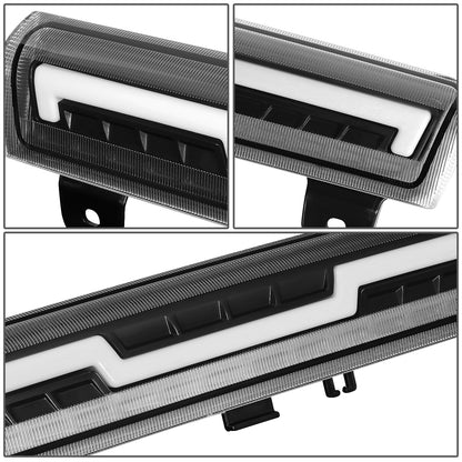 LUZ DE FRENO 3RD BRAKE LIGHT - 05-06 CHEVY SONORA / 00-06 SUBURBAN 1500 / 00-06 SUBURBAN 2500 / 00-06 TAHOE / 00-06 GMC YUKON / 01-06 YUKON XI 1500 / 01-06 YUKON XI 2500 - FITS MODELS WITH LIFTGATE STYLE REAR DOORS - STANDARD CAB ONLY - SEQUENTIAL CHASE