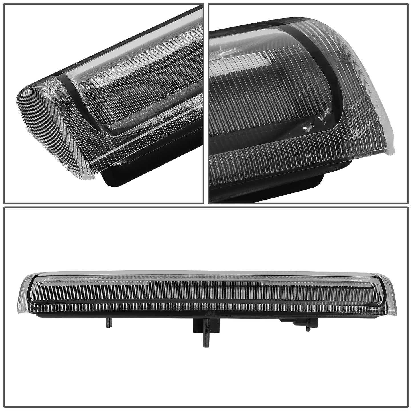 LUZ DE FRENO 3RD BRAKE LIGHT - 05-06 CHEVY SONORA / 00-06 SUBURBAN 1500 / 00-06 SUBURBAN 2500 / 00-06 TAHOE / 00-06 GMC YUKON / 01-06 YUKON XI 1500 / 01-06 YUKON XI 2500 - FITS MODELS WITH LIFTGATE STYLE REAR DOORS - STANDARD CAB ONLY - SEQUENTIAL CHASE