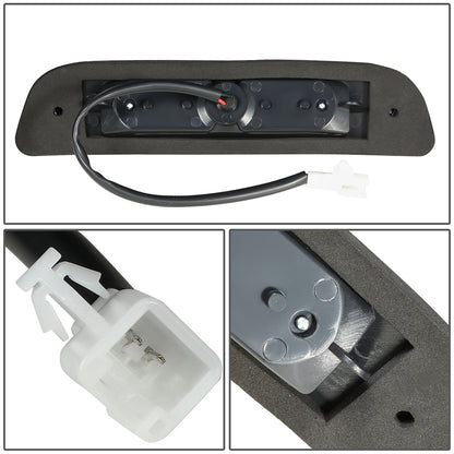 LUZ DE FRENO 3RD BRAKE LIGHT - 95-15 TOYOTA TACOMA / 16-PRESENT TACOMA ACCESS EXTENDED CAB - 2-STAGE SEQUENTIAL LED - CLEAR