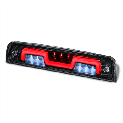 LUZ DE FRENO 3RD BRAKE LIGHT - 09-10 DODGE RAM 1500 / 2010 RAM 2500, 3500 / 11-18 RAM 1500, 2500, 3500 / 19-22 RAM 1500 CLASSIC - SEQUENTIAL LED - CLEAR