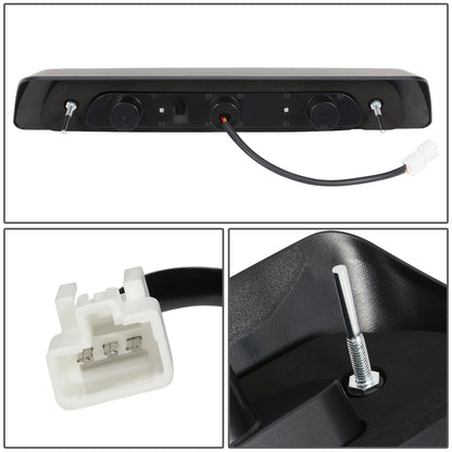 LUZ DE FRENO 3RD BREAK LIGHT - 07-20 TOYOTA TUNDRA - 2-STAGE SEQUENTIAL LED - CLEAR