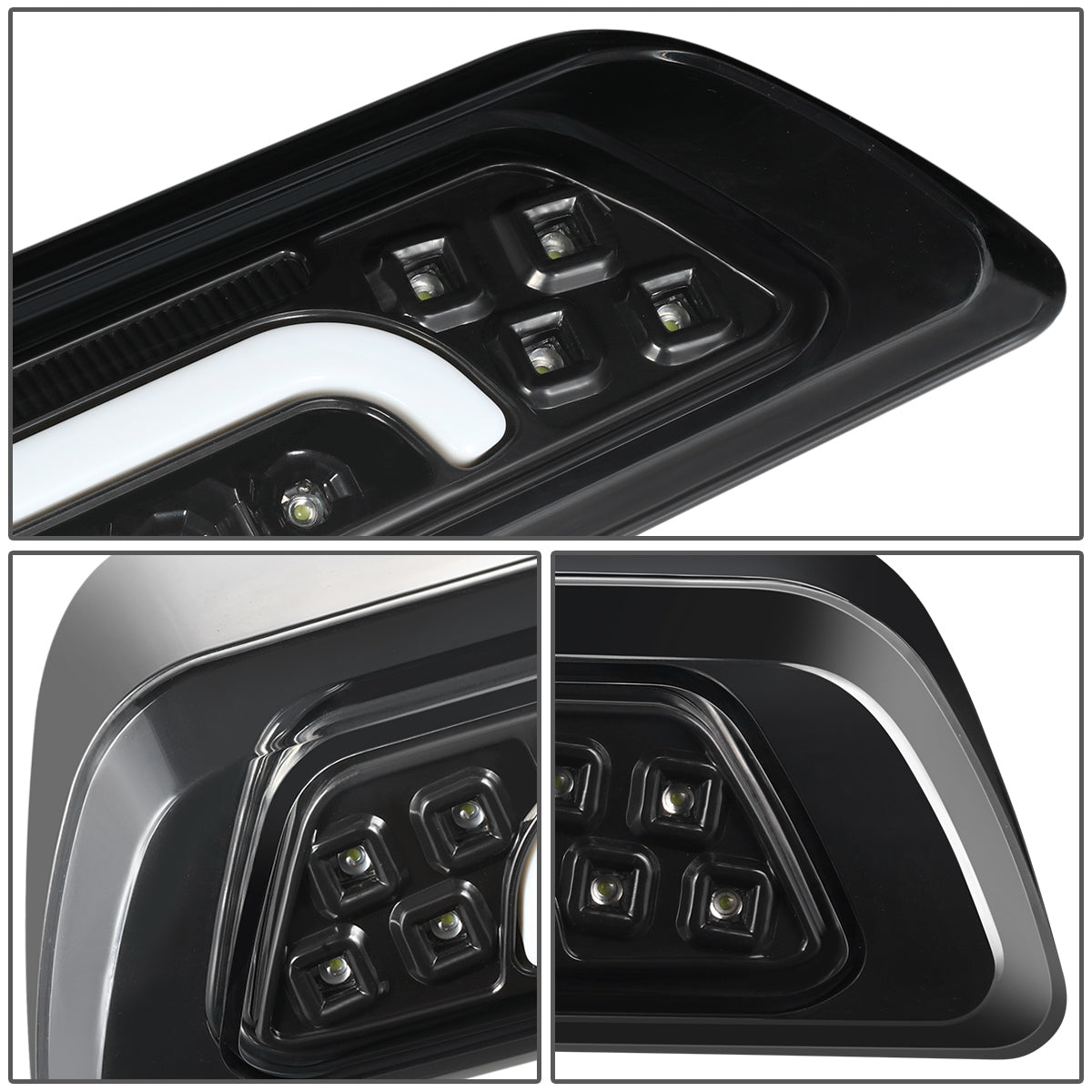 LUZ DE FRENO 3RD BREAK LIGHT - 07-20 TOYOTA TUNDRA - 2-STAGE SEQUENTIAL LED - CLEAR