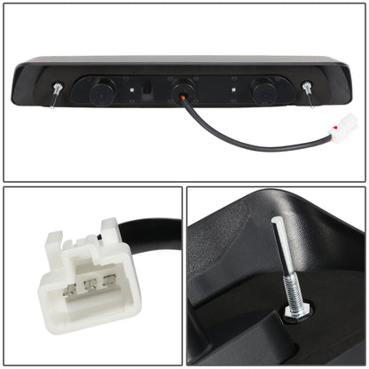 LUZ DE FRENO 3RD BREAK LIGHT - 07-20 TOYOTA TUNDRA - 2-STAGE SEQUENTIAL LED - SMOKE