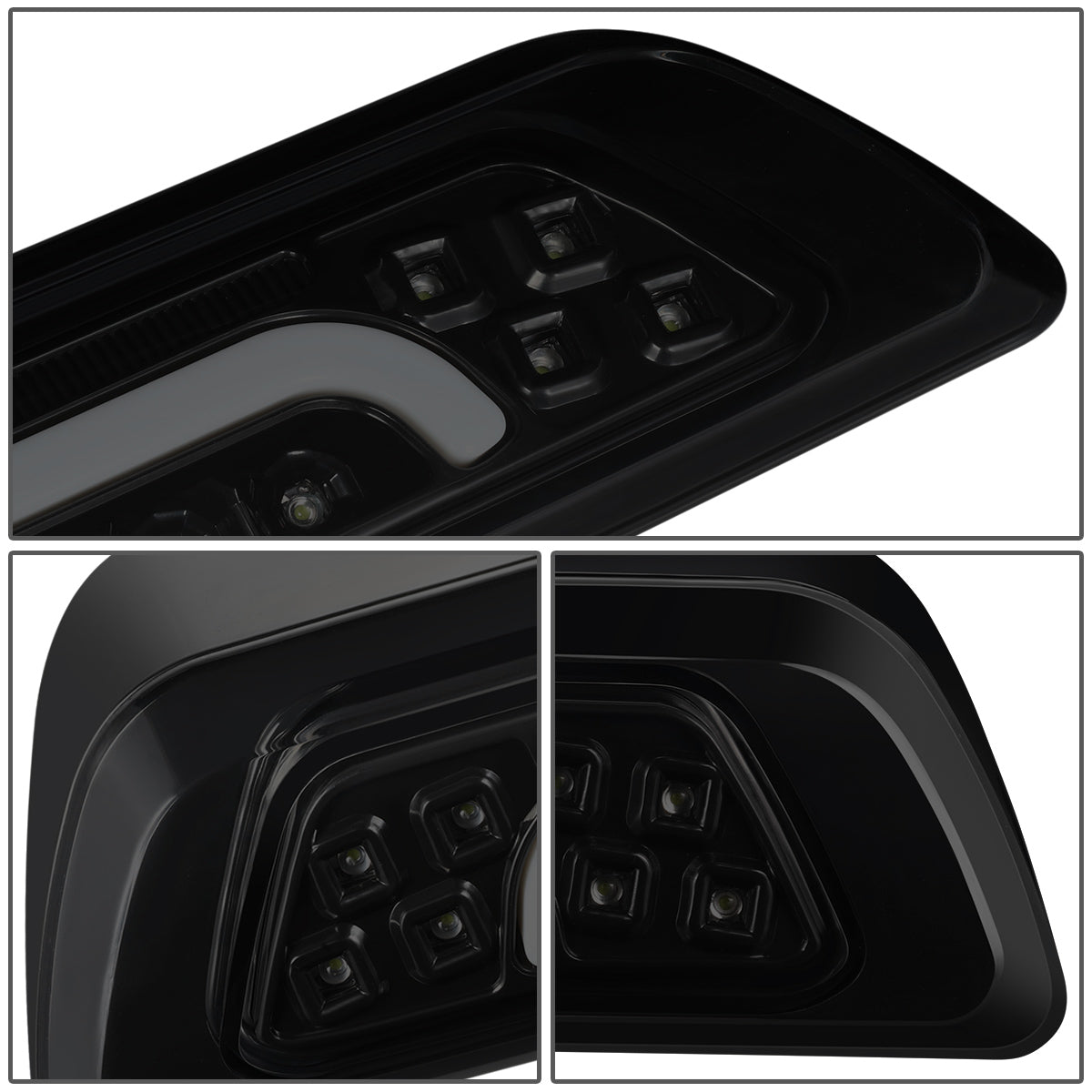 LUZ DE FRENO 3RD BREAK LIGHT - 07-20 TOYOTA TUNDRA - 2-STAGE SEQUENTIAL LED - SMOKE