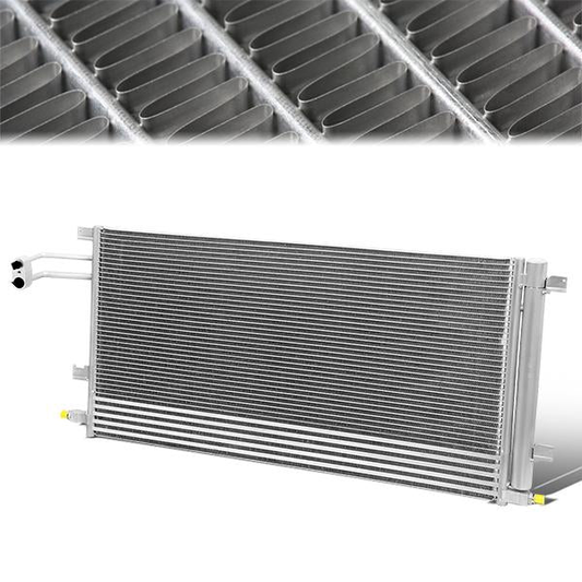 CONDENSADOR 15-20 CADILLAC ESCALADE / 14-18 CHEVROLET SILVERADO 1500 / 15-19 CHEVROLET SUBURBAN, TAHOE / 14-18 GMC SIERRA 1500 / 15-19 GMC YUKON / 15-20 GMC YUKON XL - FITS 5.3L 6.0L 6.2L V8 ENGINE MODELS - ALUMINIUM