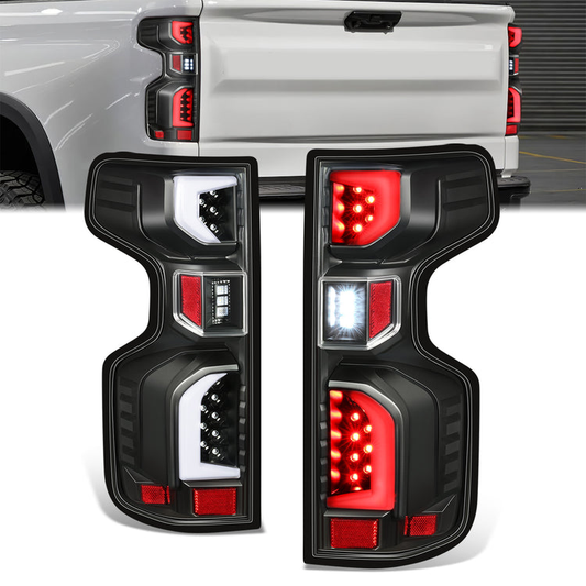 FAROS TRASEROS 19-24 CHEVY SILVERADO 1500 LED,CLEAR LENS
