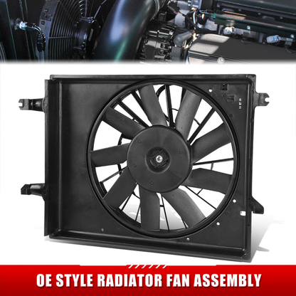 ABANICOS OE STYLE -DS QUST 93-9596-98 RAD.COOLING FAN ASS'Y '96-'98