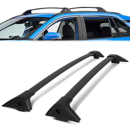 PORTAEQUIPAJE ROOF RACK CROSS BAR - 19-20 TOYOTA RAV4 - MOUNTS ONTO OEM ROOF RAILS - MATTE BLACK