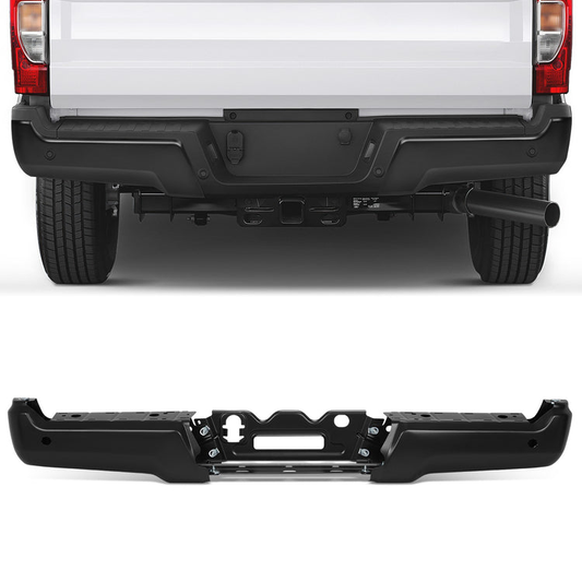 DEFENSA 17-22 FORD F-250 SUPER DUTY / 17-22 FORD F-350 SUPER DUTY - WITH PARKING ASSIST SENSOR HOLES - BLACK