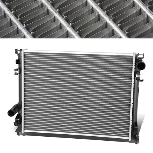 RADIADOR RADIATOR - OEM - 12-14 CHRYSLER 300 / 08-09 DODGE CHALLENGER / 08-16 DODGE CHARGER - FITS 2.7L, 3.5L, 5.7L, 6.1L, 6.2L, 6.4L - W/ SEVERE DUTY II COOLING; W/ DUAL FAN RADIATOR - DPI-13512