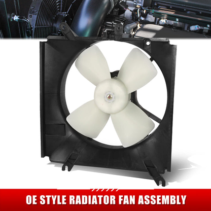 ABANICOS OE STYLE -KIA RIO 2003-2005 - FITS MODELS WITH AUTOMATIC TRANSMISSION