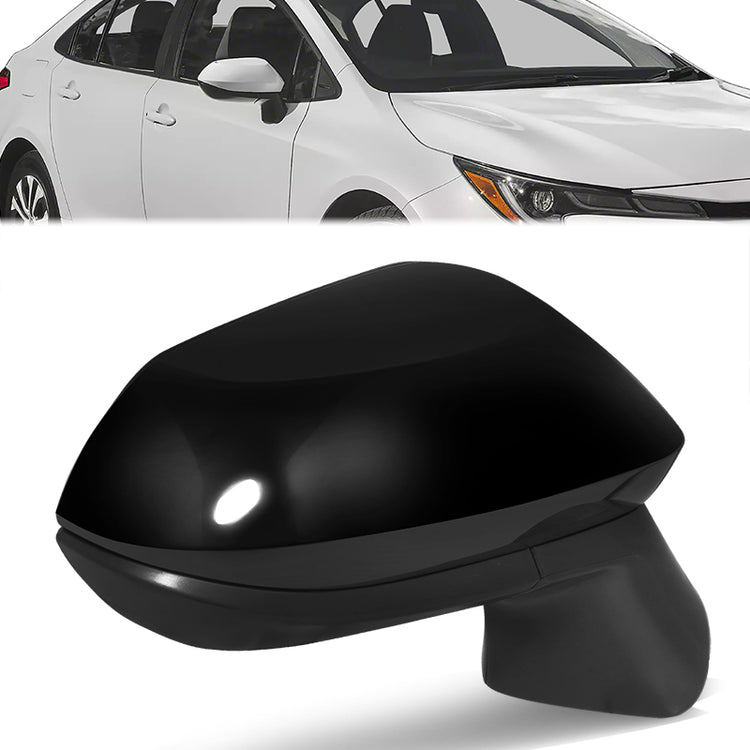 RETROVISOR MIRROR - OE STYLE - TOYOTA COROLLA 20-24 - WITH POWER - PASSENGER SIDE - PAINT TO MATCH - BLACK