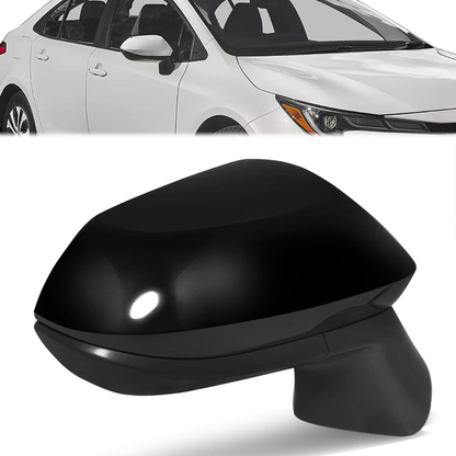 RETROVISOR MIRROR - OE STYLE - TOYOTA COROLLA 20-24 - WITH POWER - PASSENGER SIDE - PAINT TO MATCH - BLACK