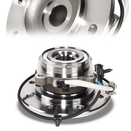 MASA DE RUEDA WHEEL HUBS & BEARINGS - CHEVROLET K1500 1996-1999 / CHEVROLET K1500 SUBURBAN 1997-1999 / CHEVROLET K2500 1996-2000 / CHEVROLET K2500 SUBURBAN 1996-1999 / CHEVROLET K3500 1996-2000 / GMC K1500 1996-1999 / GMC K1500 SUBURBAN 1997-1999 / GMC