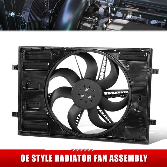 ABANICOS OE STYLE -AUDI A3 2015-2020 / AUDI A3 QUATTRO 2015-2020 / VOLKSWAGEN GOLF 2015-2019 / VOLKSWAGEN GTI 2015-2020 / VOLKSWAGEN JETTA 2019-2021 - 1.8L, 2.0L GASOLINE