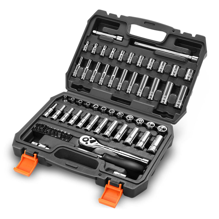 HERRAMIENTAS SOCKET SET 1/4" 71PCS