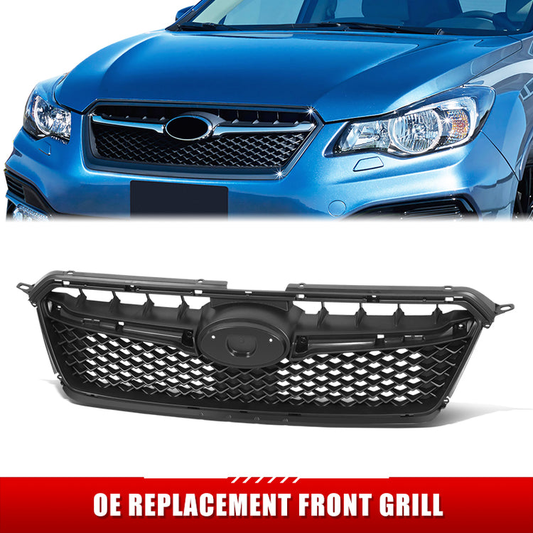 PARRILLA GRILLE - SB IMPRZA '15-'16/ GRILLE ASS'Y/ MAT-BLACK (4D/WG)//PARTS.NO,SU1200163//OEM NO,91122FJ040