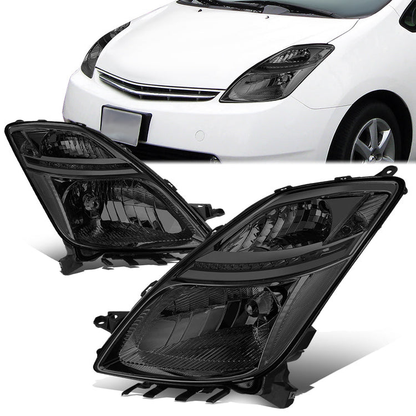 FAROS HID - 06-09 TOYOTA PRIUS - ONLY FITS MODELS WITH FACTORY HID/XENON HEADLIGHTS - DOES NOT FIT FACTORY HALOGEN HEADLIGHT MODELS - SMOKED LENS / CLEAR CORNER - D4R LOW/HIGH / 7440 SIGNAL / 7440 PARKING, 2825 SIDE MARKER