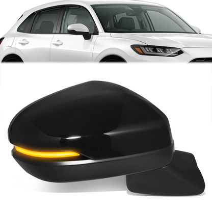 RETROVISOR MIRROR - OE STYLE - HONDA HR-V 23-24 - WITH POWER WITH HEATED WITH SIGNAL WITH BLIND SPOT - PASSENGER SIDE - PAINT TO MATCH - BLACK