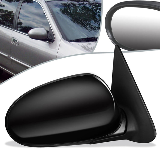 RETROVISOR MIRROR - OEM - 00-03 NISSAN MAXIMA / 00-01 INFINITI I30 / 02-04 INFINITI I35 - POWERED - PAINTABLE - BLACK - RIGHT