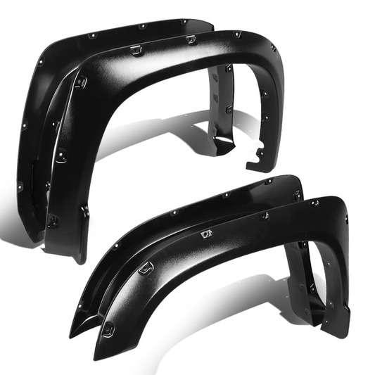 CANTONERAS 14-17 TOYOTA TUNDRA - POCKET-RIVETED STYLE - TEXTURED - MATTE BLACK