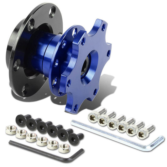 ADAPTADOR DE VOLANTE QUICK RELEASE - TYPE-2 - BLUE
