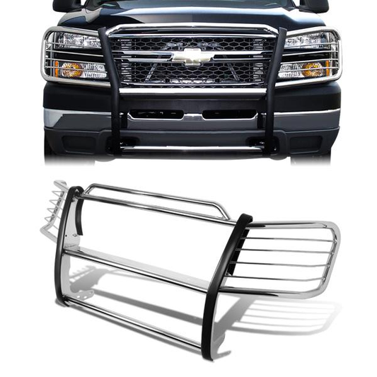 BURRERA 02-06 CHEVY AVALANCHE 1500, 2500 - W/ BODY CLADDING - CHROME